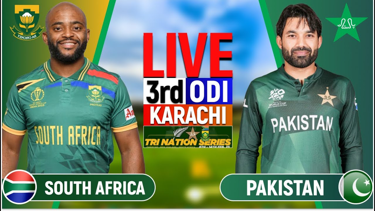 Pakistan Vs South Africa Live Streaming No Ads